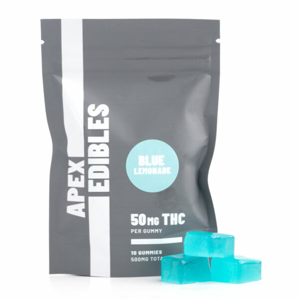 Apex Edibles Blue Lemonade Gummies 500MG