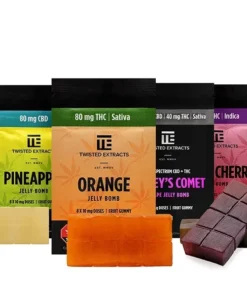 Twisted Extracts Jelly Bombs (80mg)